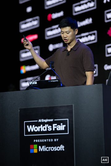 Kevin Hou — World’s Fair 2026 keynote photo