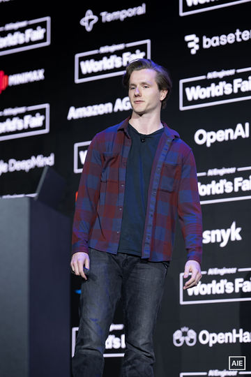Kyle Mistele — World’s Fair 2026 keynote photo