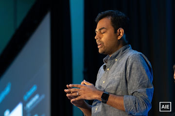 Ashok Chandrasekar at AI Engineer World’s Fair 2026, Speakers, 4_July 2; automated face match