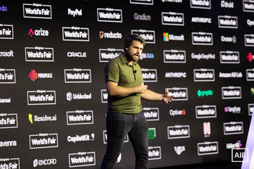 Maxime Rivest — World’s Fair 2026 keynote photo