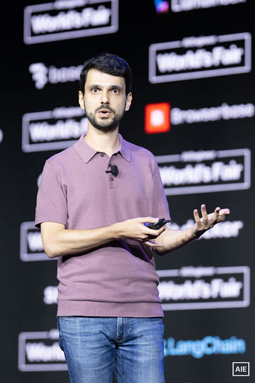 Ido Salomon — World’s Fair 2026 keynote photo