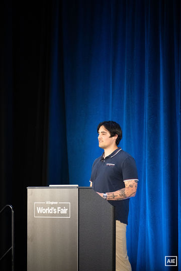 Arman Vaziri at AI Engineer World’s Fair 2026, Speakers, 4_July 2; automated face match