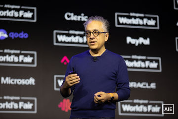 Tariq Shaukat — World’s Fair 2026 keynote photo