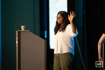 Sandhya Subramani at AI Engineer World’s Fair 2026, Speakers, 1_June 29; automated face match
