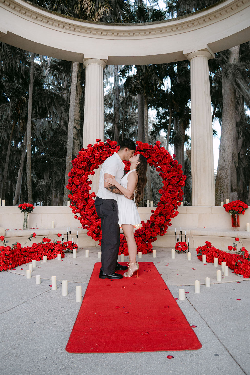 Surprise proposal & engagement photography in Orlando