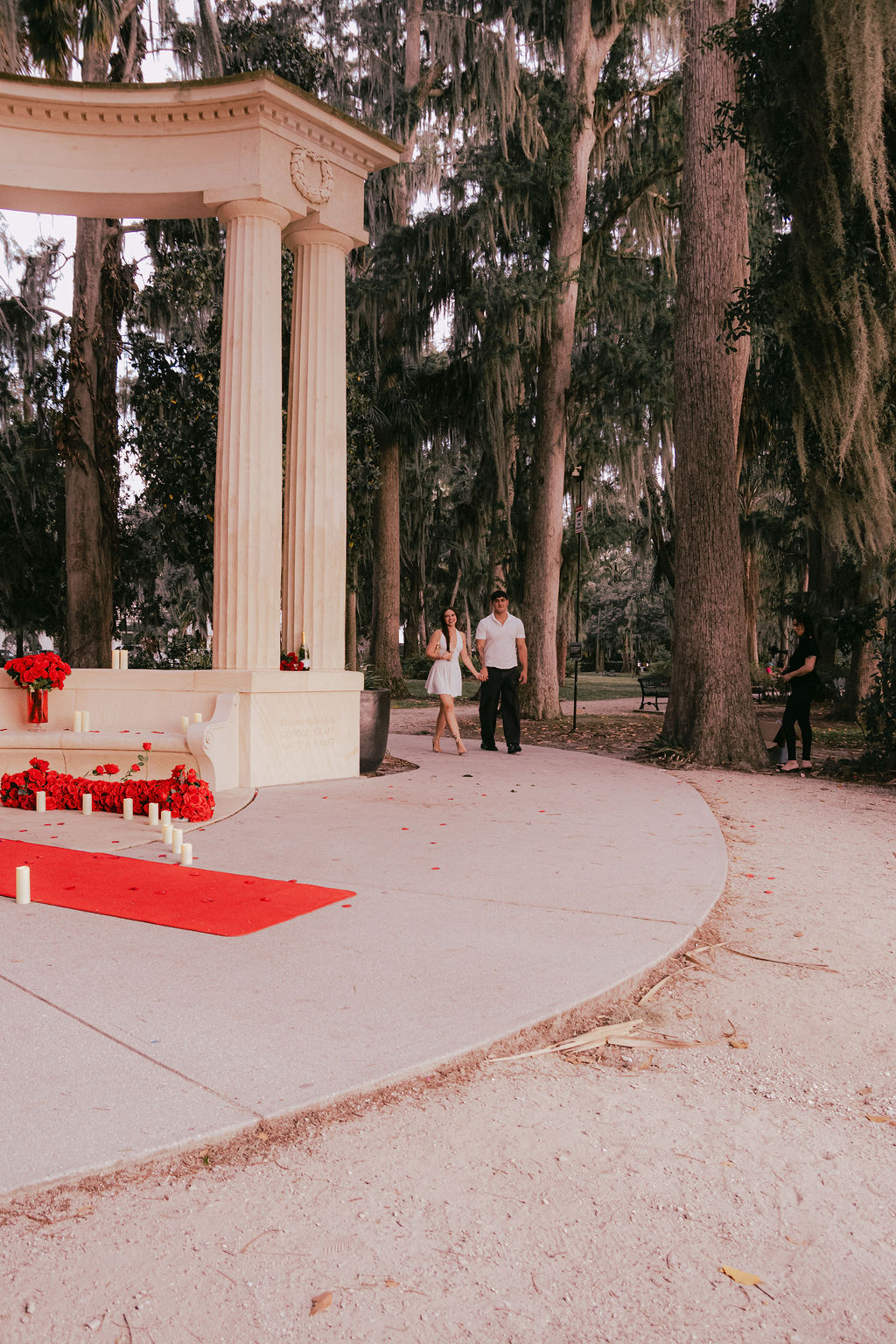 Surprise proposal & engagement photography in Orlando