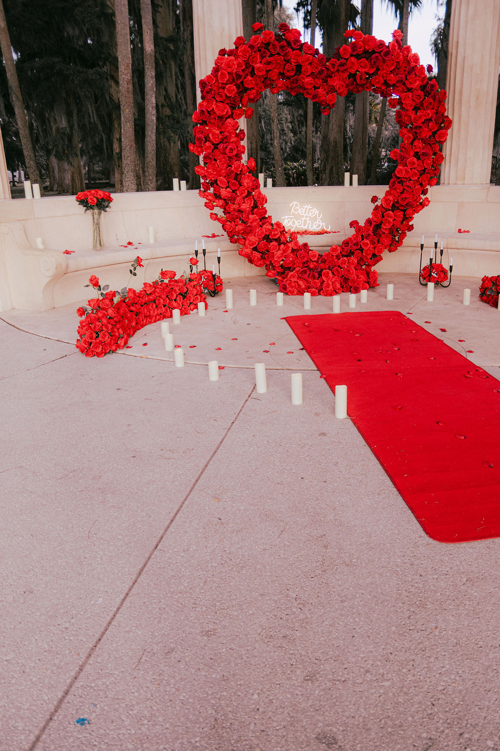 Surprise proposal & engagement photography in Orlando