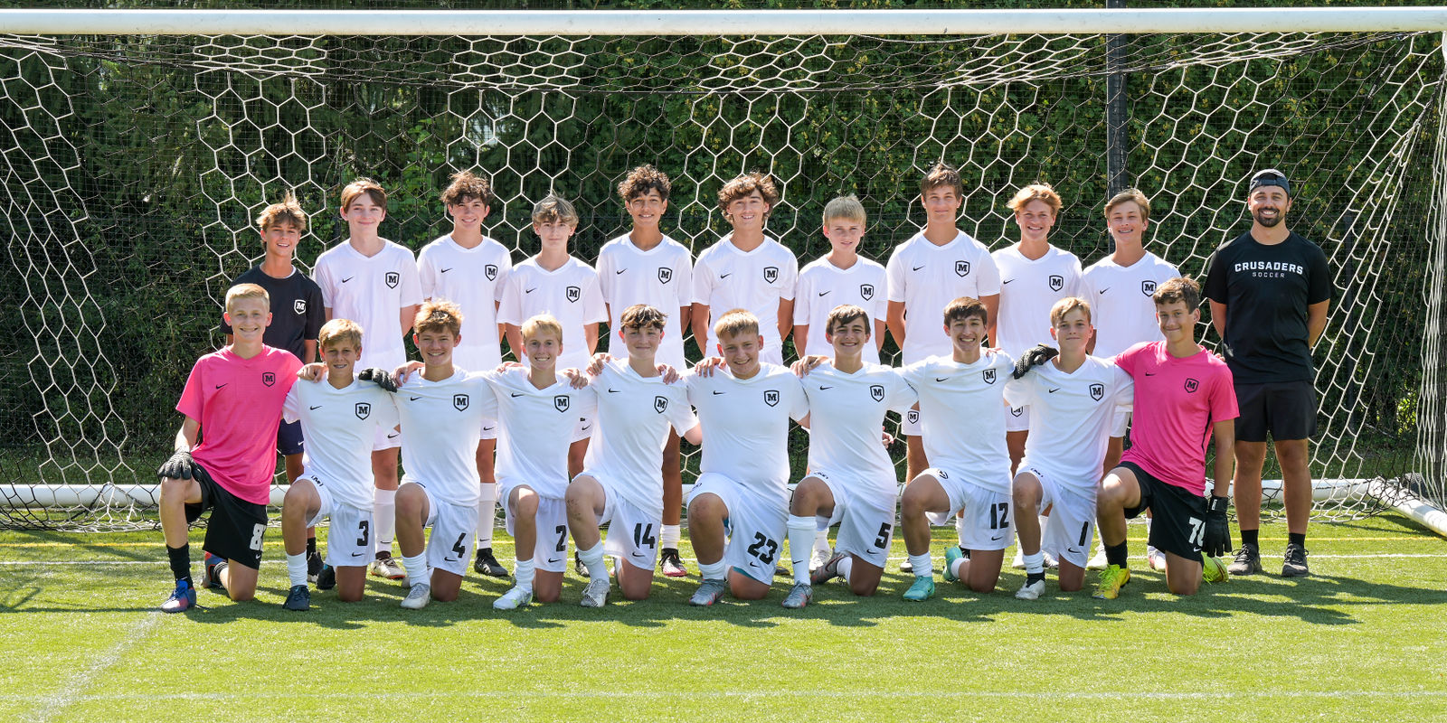 Moeller 2021 JV Navy Soccer Team By Michael Svach Photography