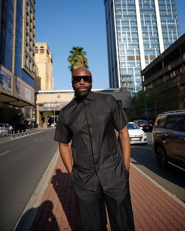 The Midnight Executive worn by DJ Sbu