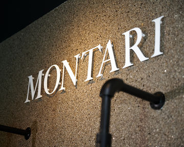Montari signage in the Sandton studio