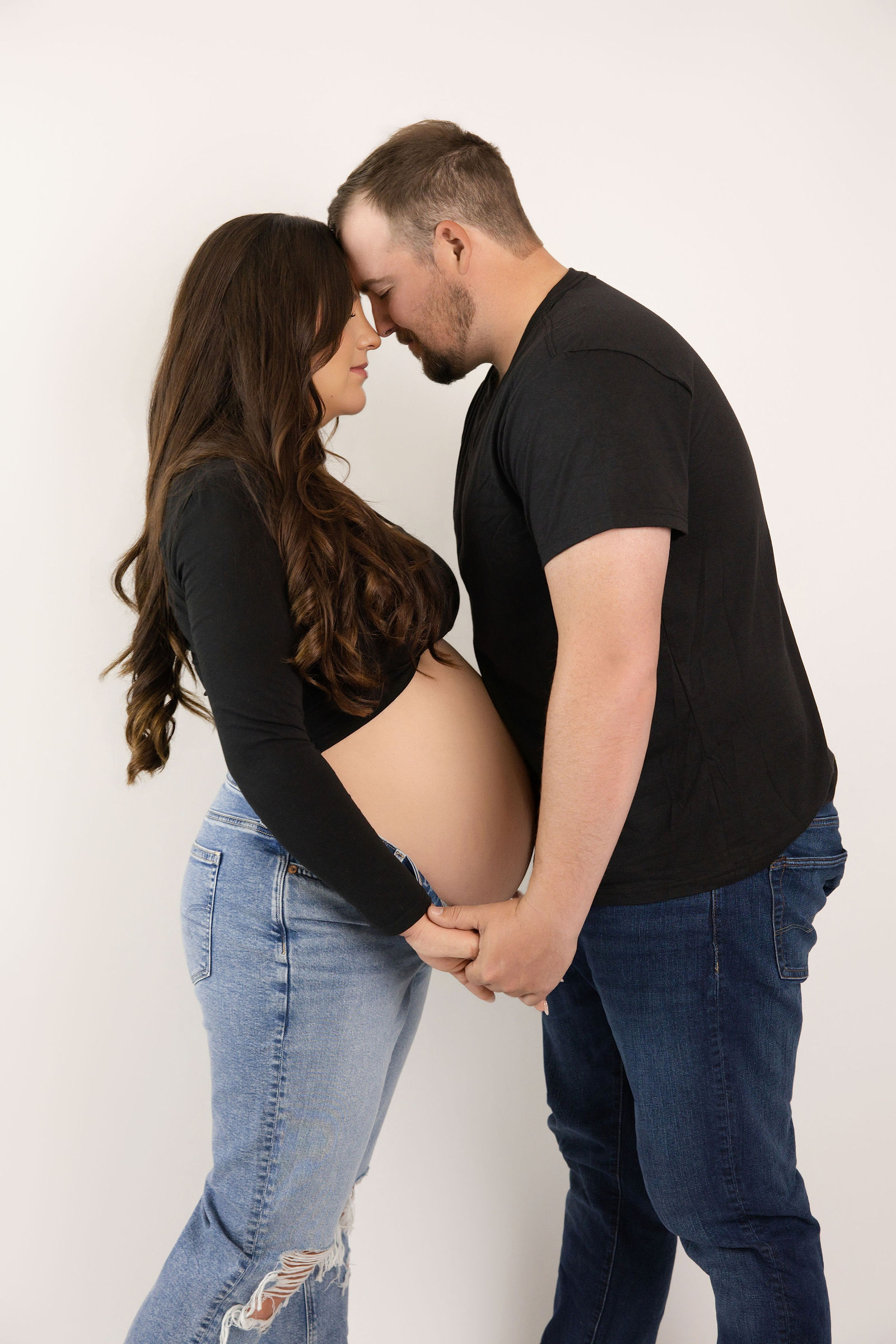 Maternity photography session in Northern Utah