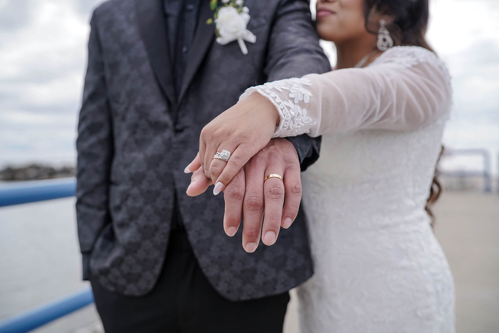 Soft, intimate detail moment