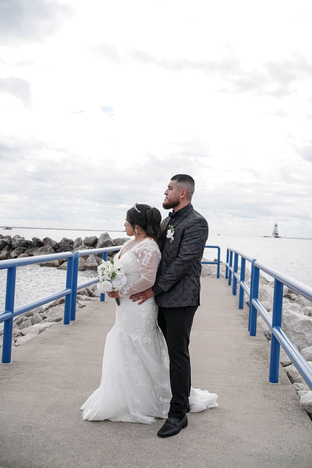 Cinematic moment between Jose and Melonie