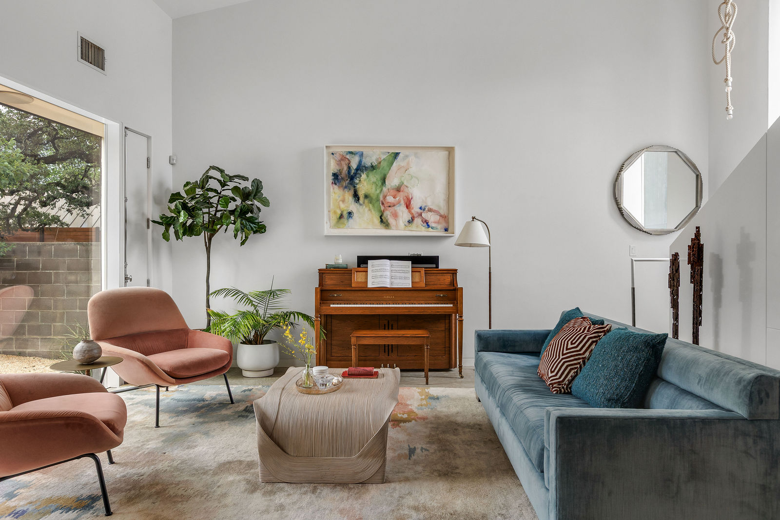 Hillside Ave living room