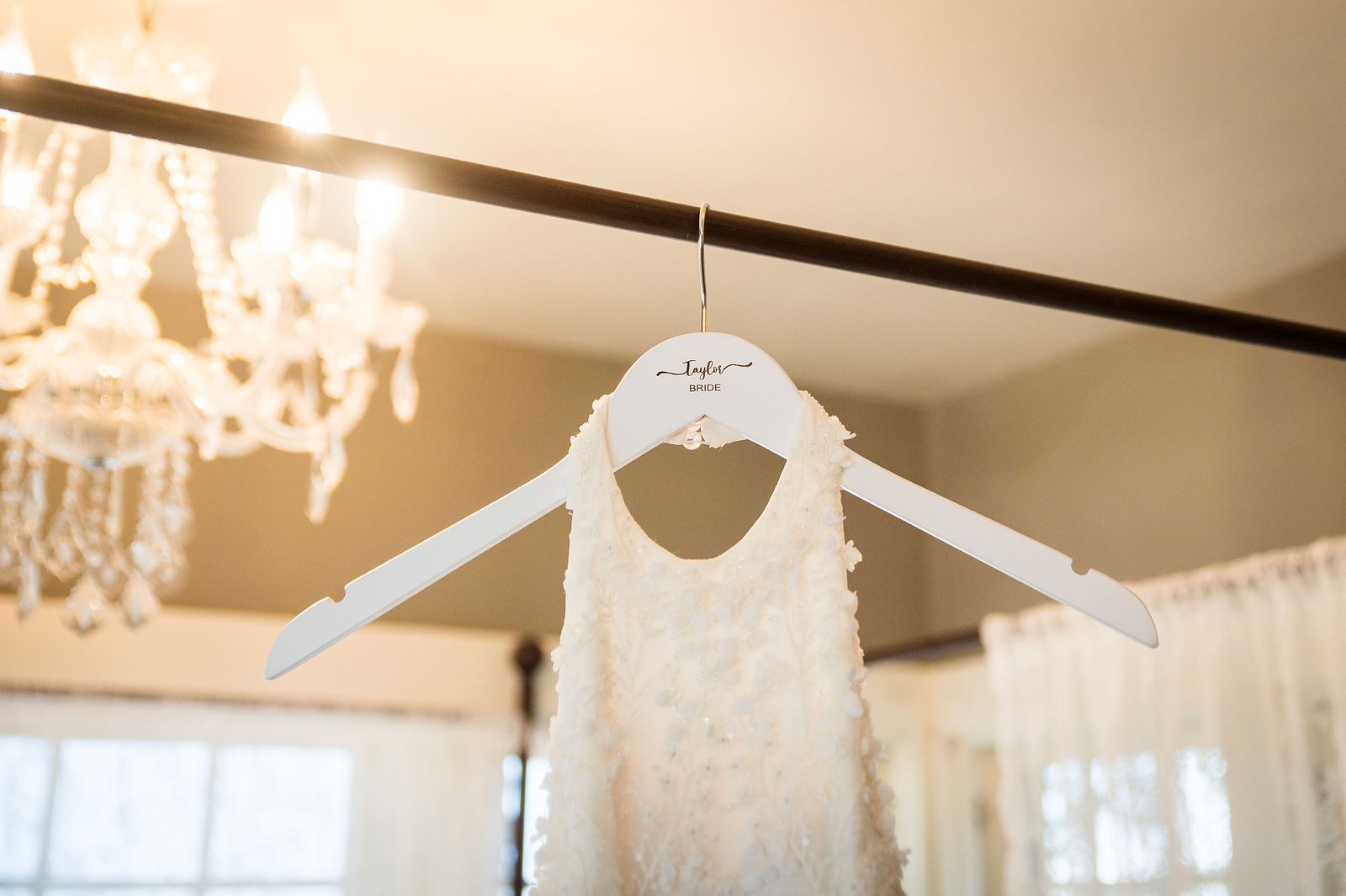 Bride's shoes at a Manor House wedding