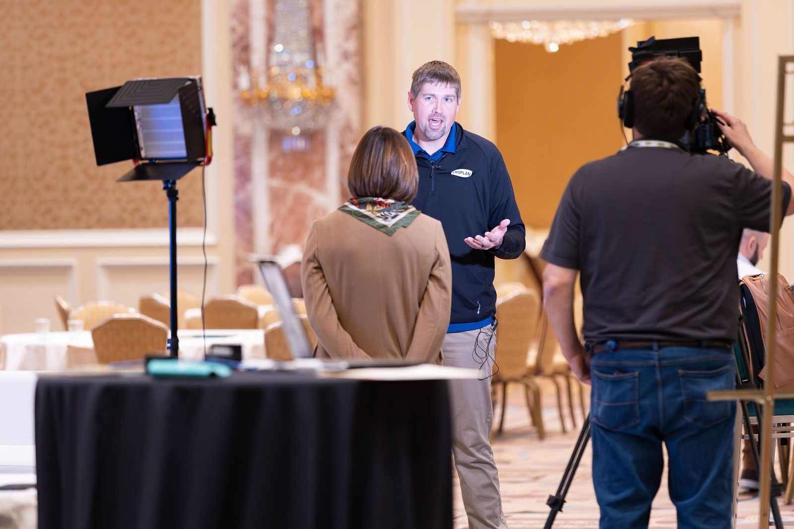 Professional event photography of agricultural retailers association conference