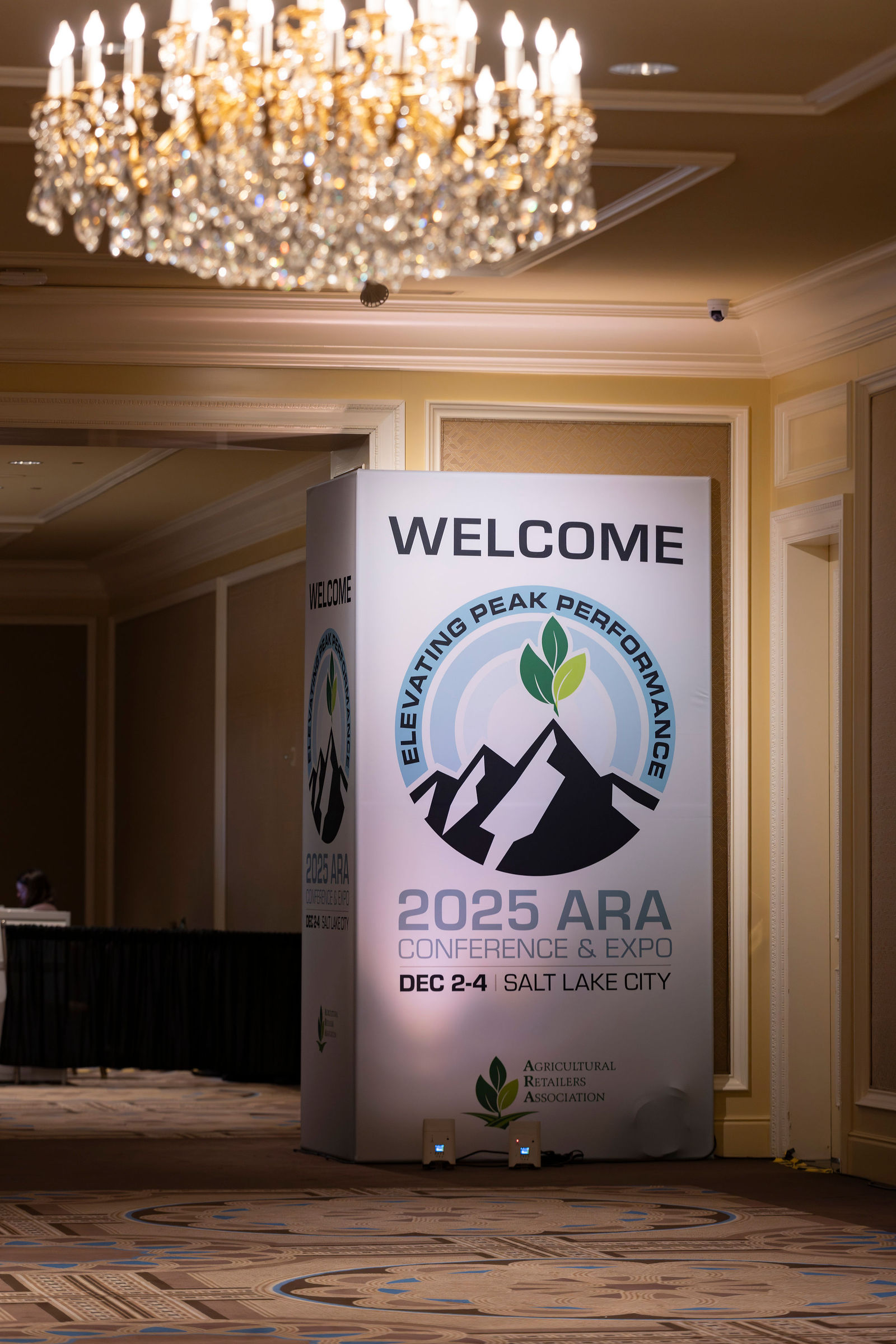 Salt Lake City event photography of expo floor at agricultural conference