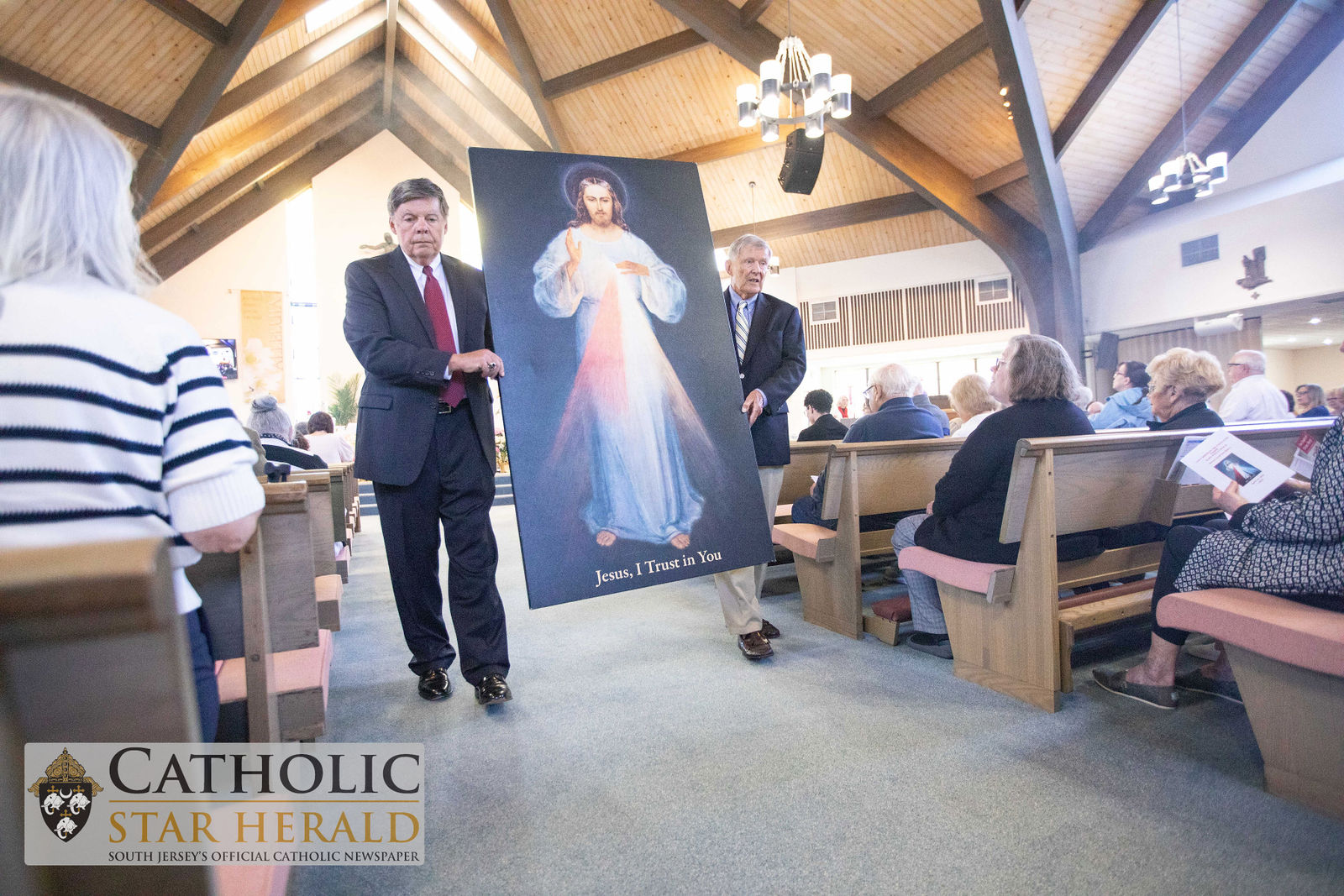 Divine Mercy Sunday Saint Brendan the Navigator in Avalon by Catholic