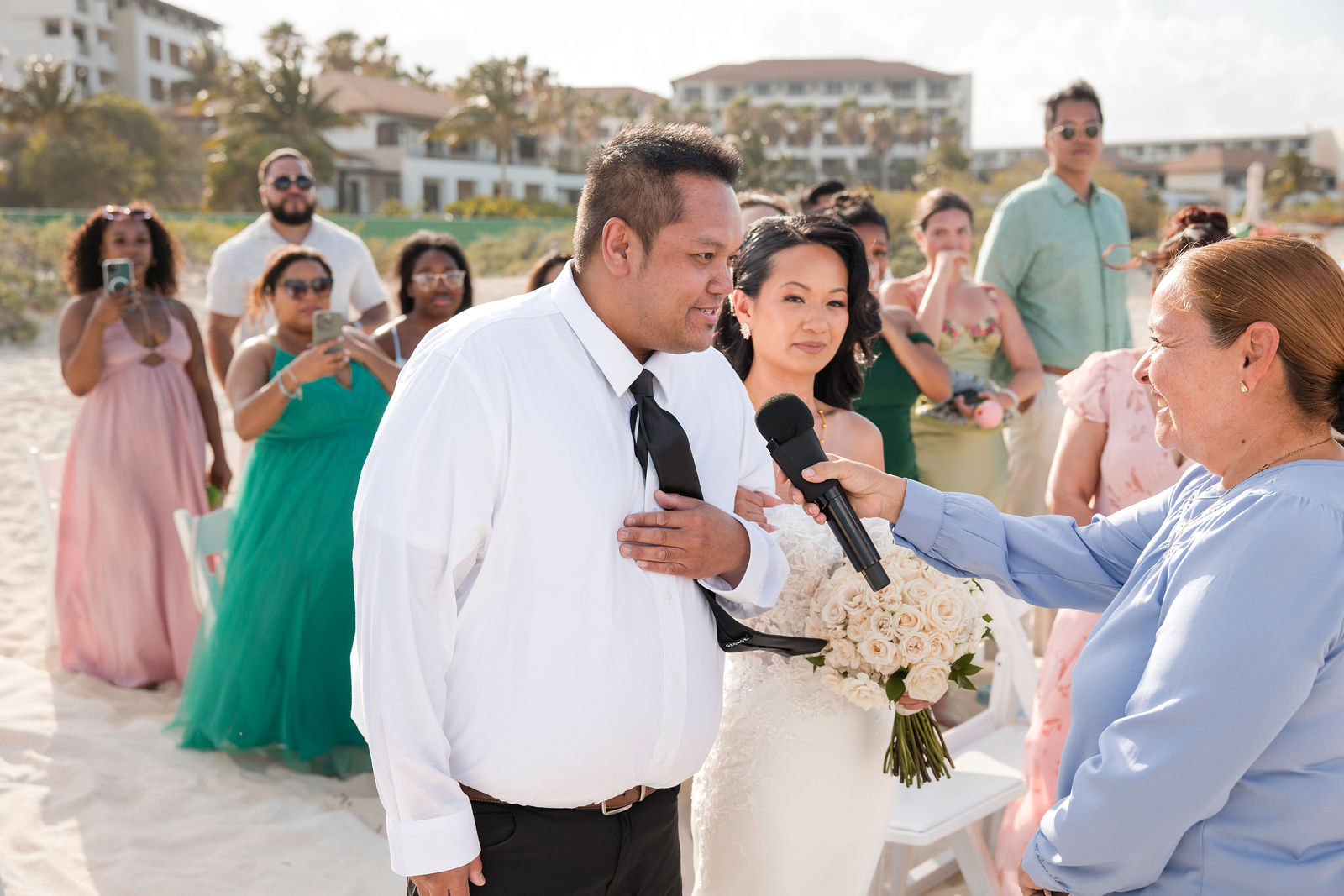 Wedding at Dreams Playa Mujeres Golf & Spa Resort photographed by Arch Wedding Studio
