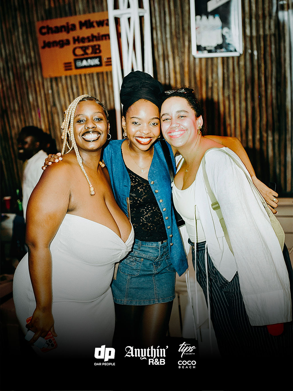 Friends together at Anythin’ R&B, 30 August 2025
