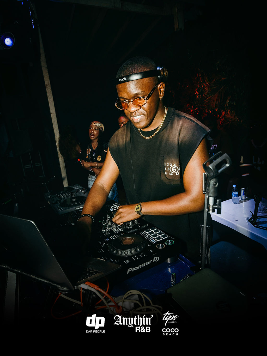 DJ performing at Anythin’ R&B, 30 August 2025