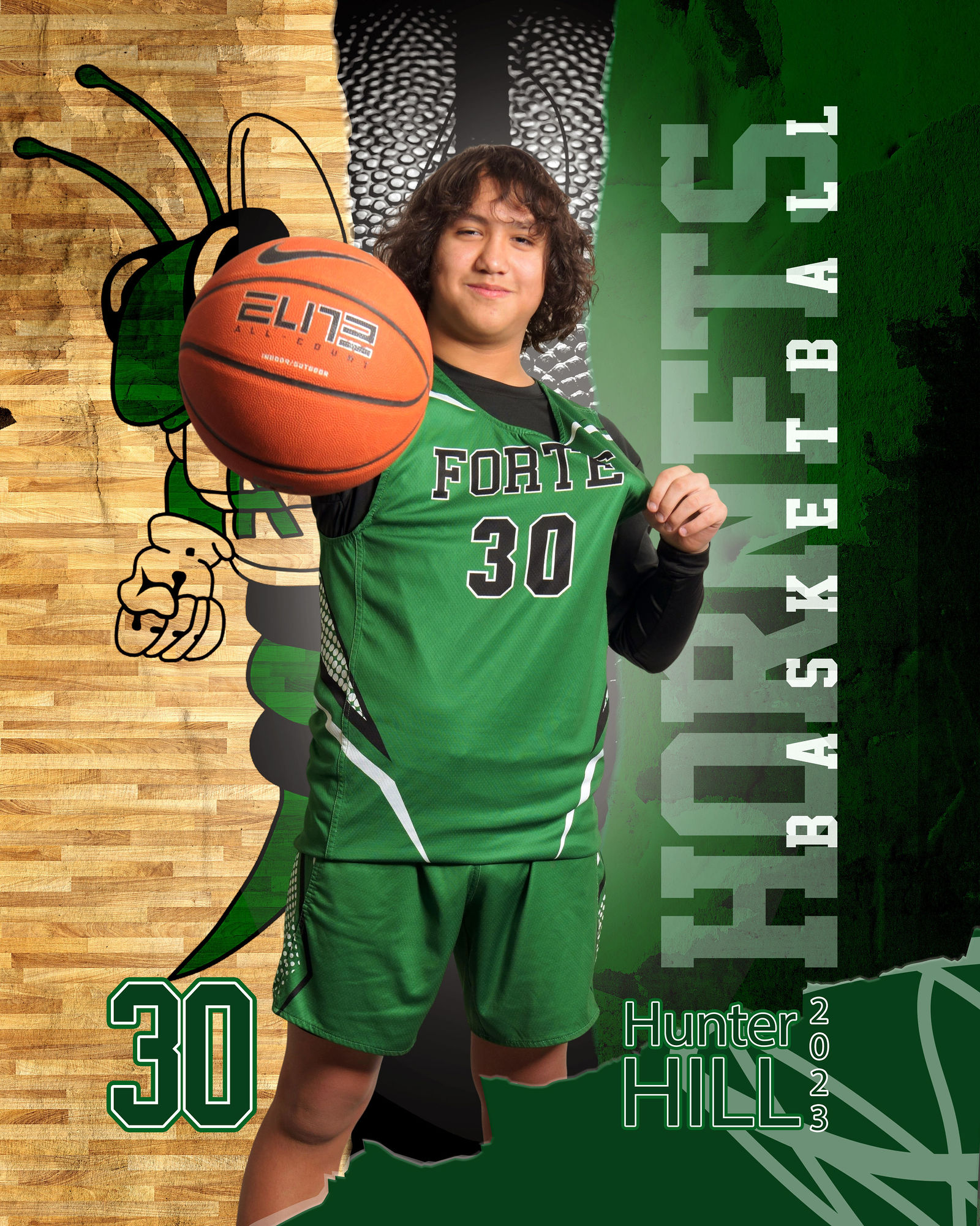 Azle Forte JH - Hunter Hill Basketball by Love Your Smile Photography