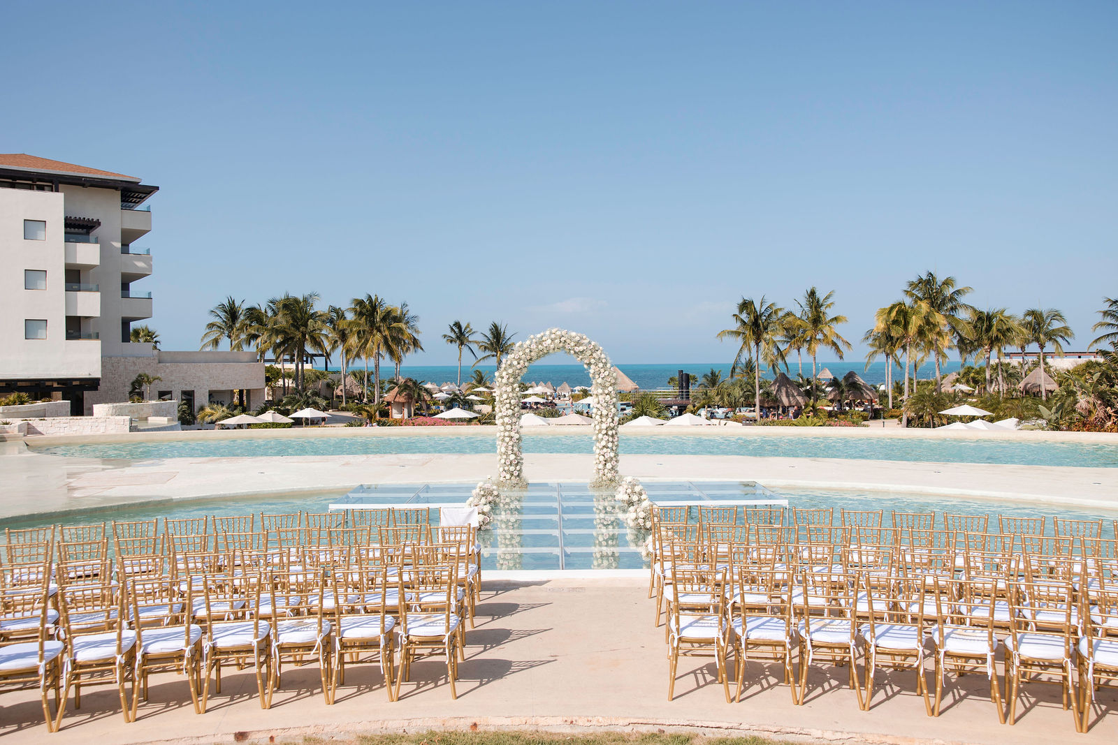 Wedding at Dreams Playa Mujeres Golf & Spa Resort photographed by Arch Wedding Studio