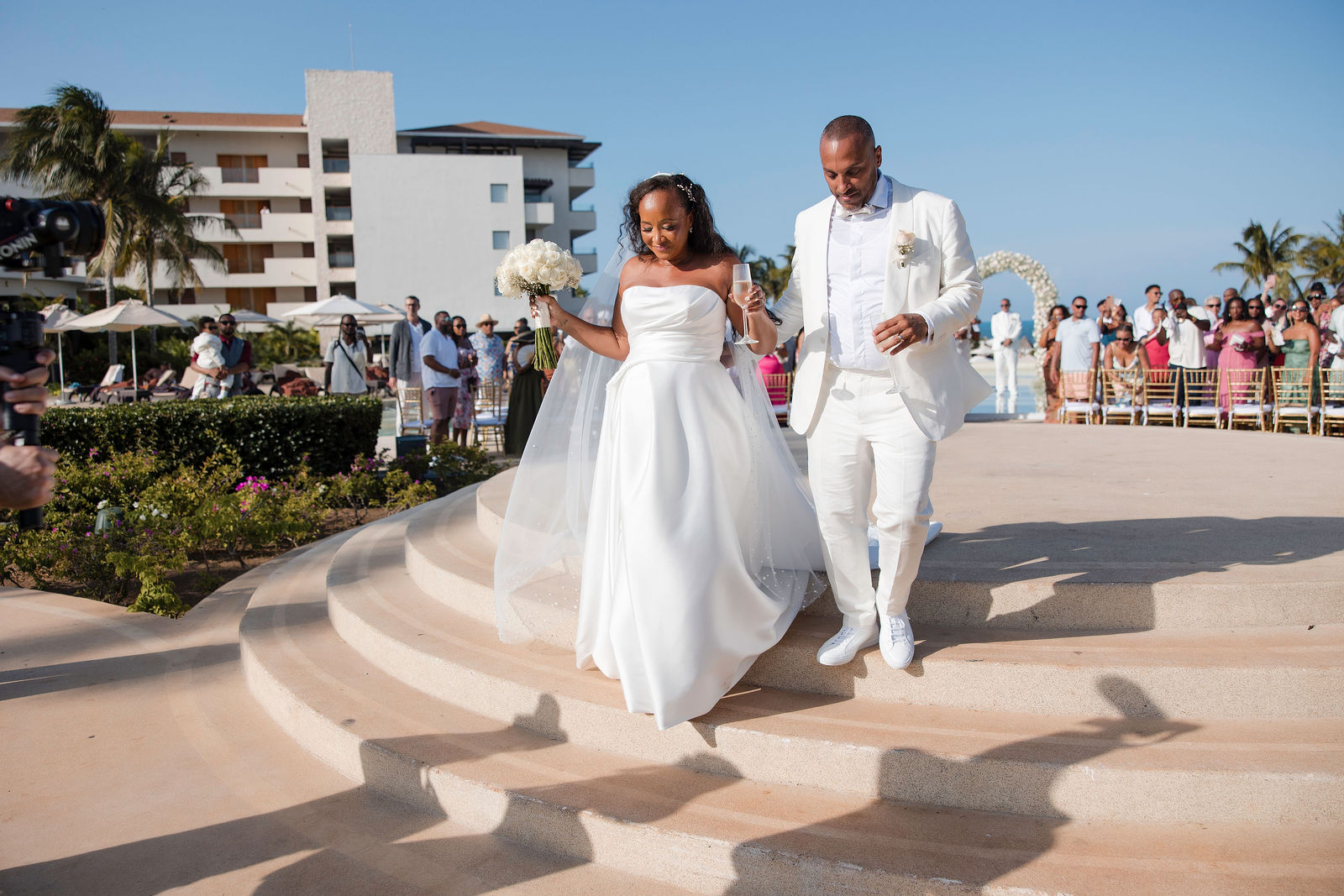 Wedding at Dreams Playa Mujeres Golf & Spa Resort photographed by Arch Wedding Studio