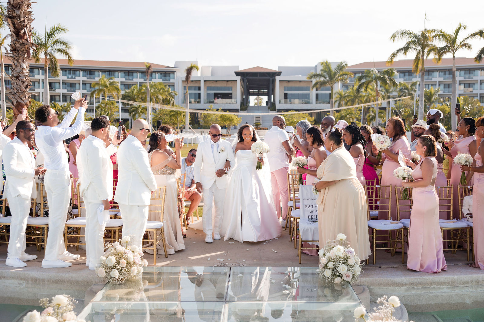 Wedding at Dreams Playa Mujeres Golf & Spa Resort photographed by Arch Wedding Studio