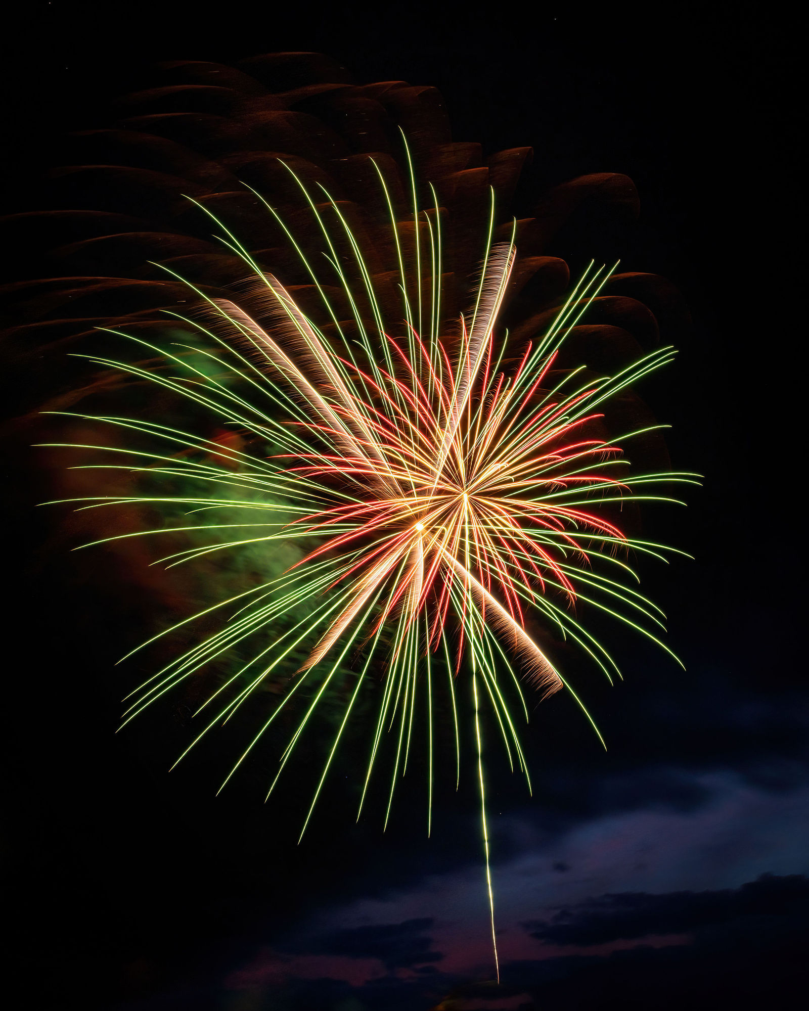 Crystal Lake Fireworks by Treehouse Studios Photography