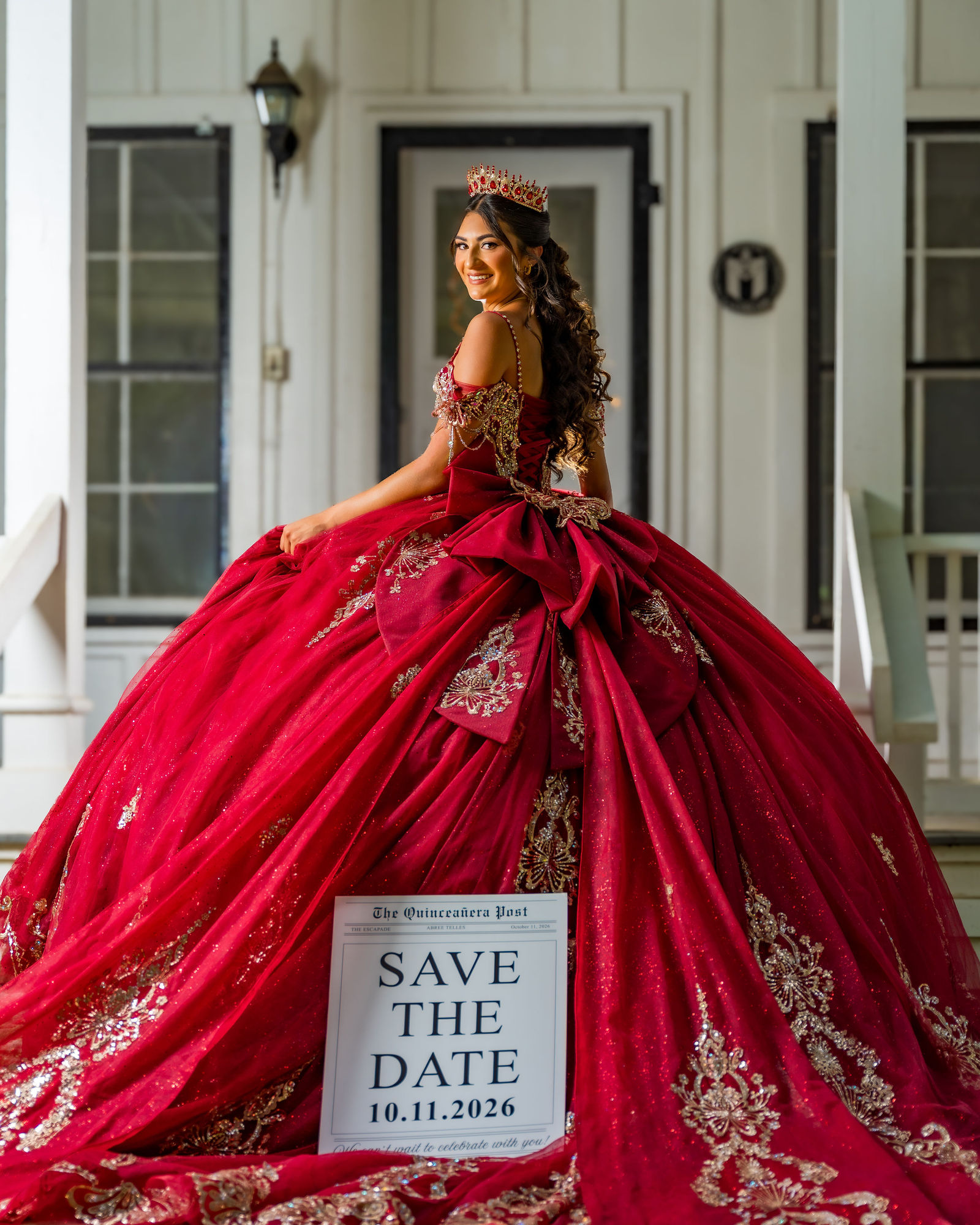 Quinceañera portrait photography by VC Photography