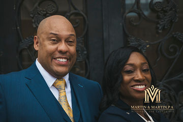 Martin and Martin at a local event