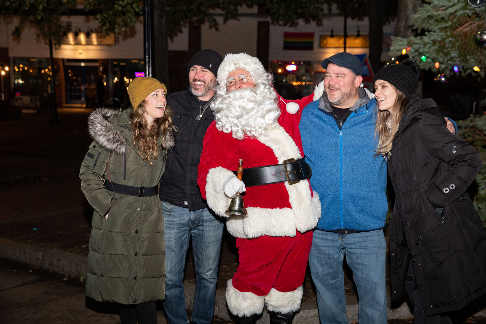 Santa's Arrival and Tree lighting Salem Ma. 2022 by Creative Collective LLC