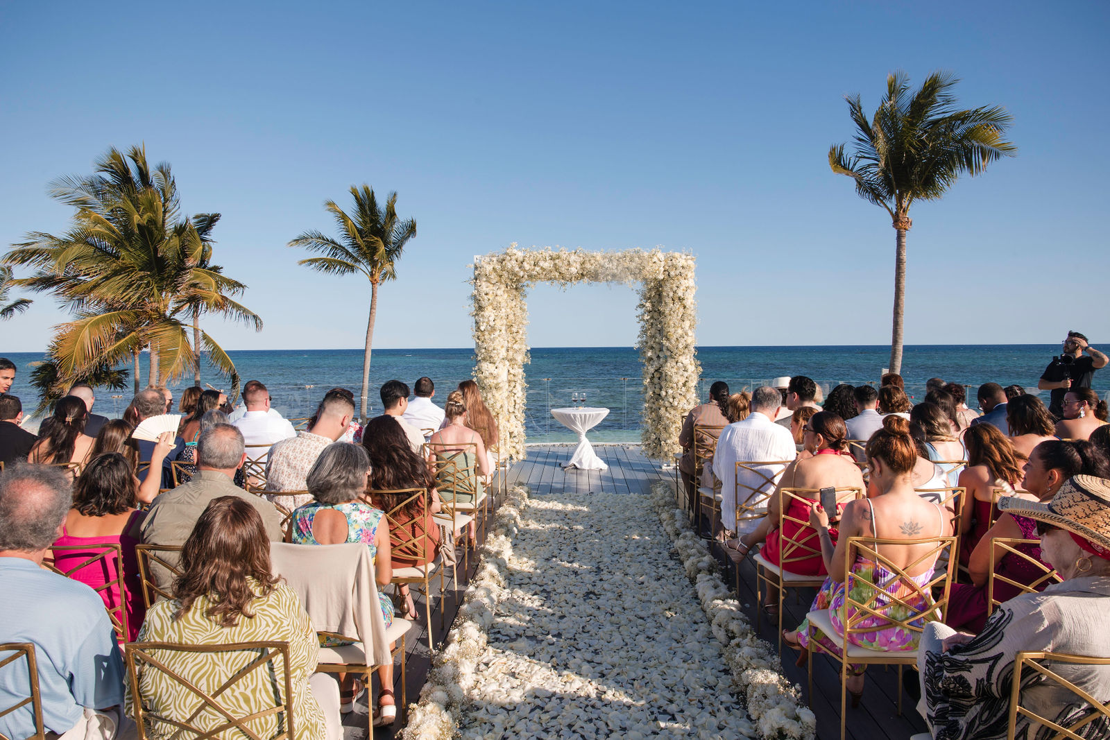 Wedding at Dreams Tulum Resort & Spa photographed by Arch Wedding Studio