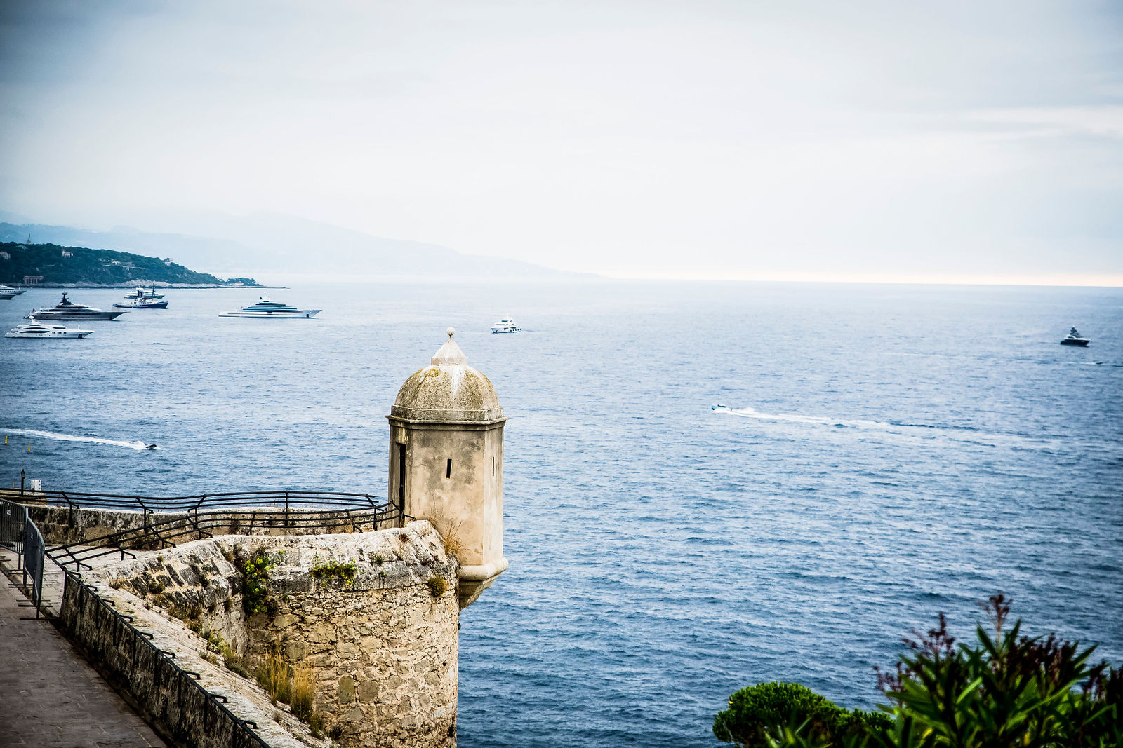 Fortress on the Mediterranean coast photographed by Two One Photography