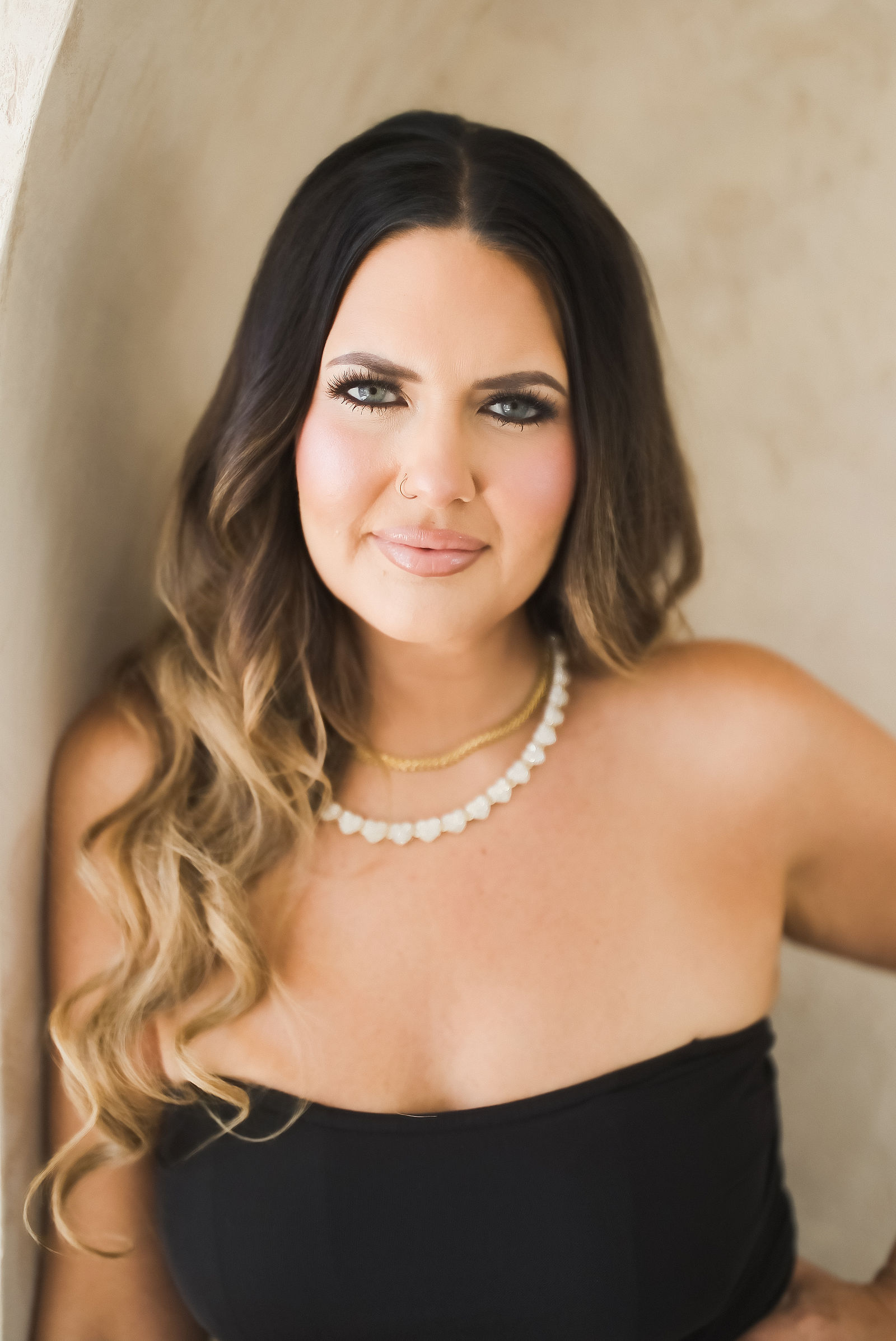 Content studio brand photography for Contour Bridal, an approachable and luxury Sonoma County beauty team