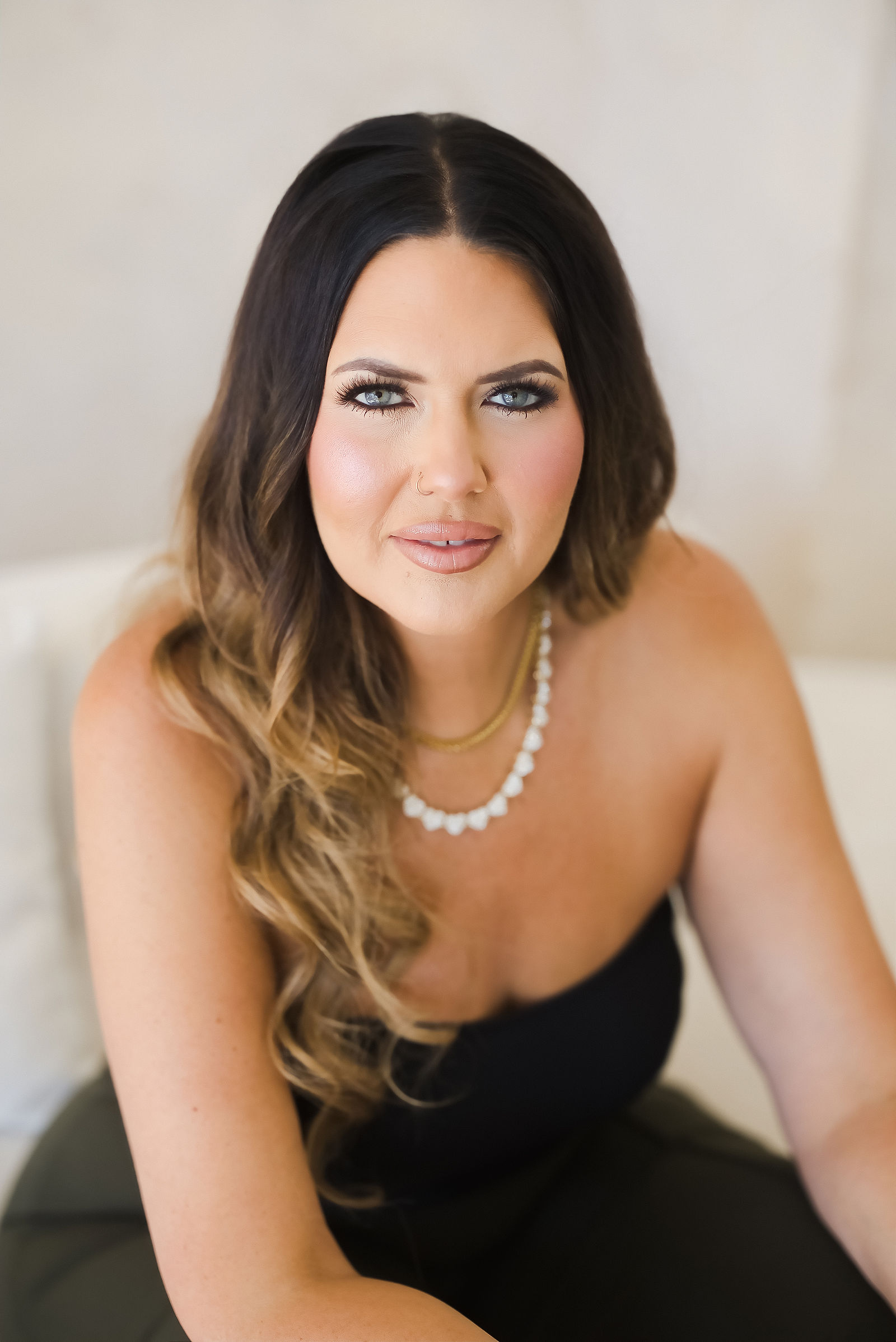 Natural light brand portrait of Contour Bridal founder Taylor Klevins by a Northern California brand photographer