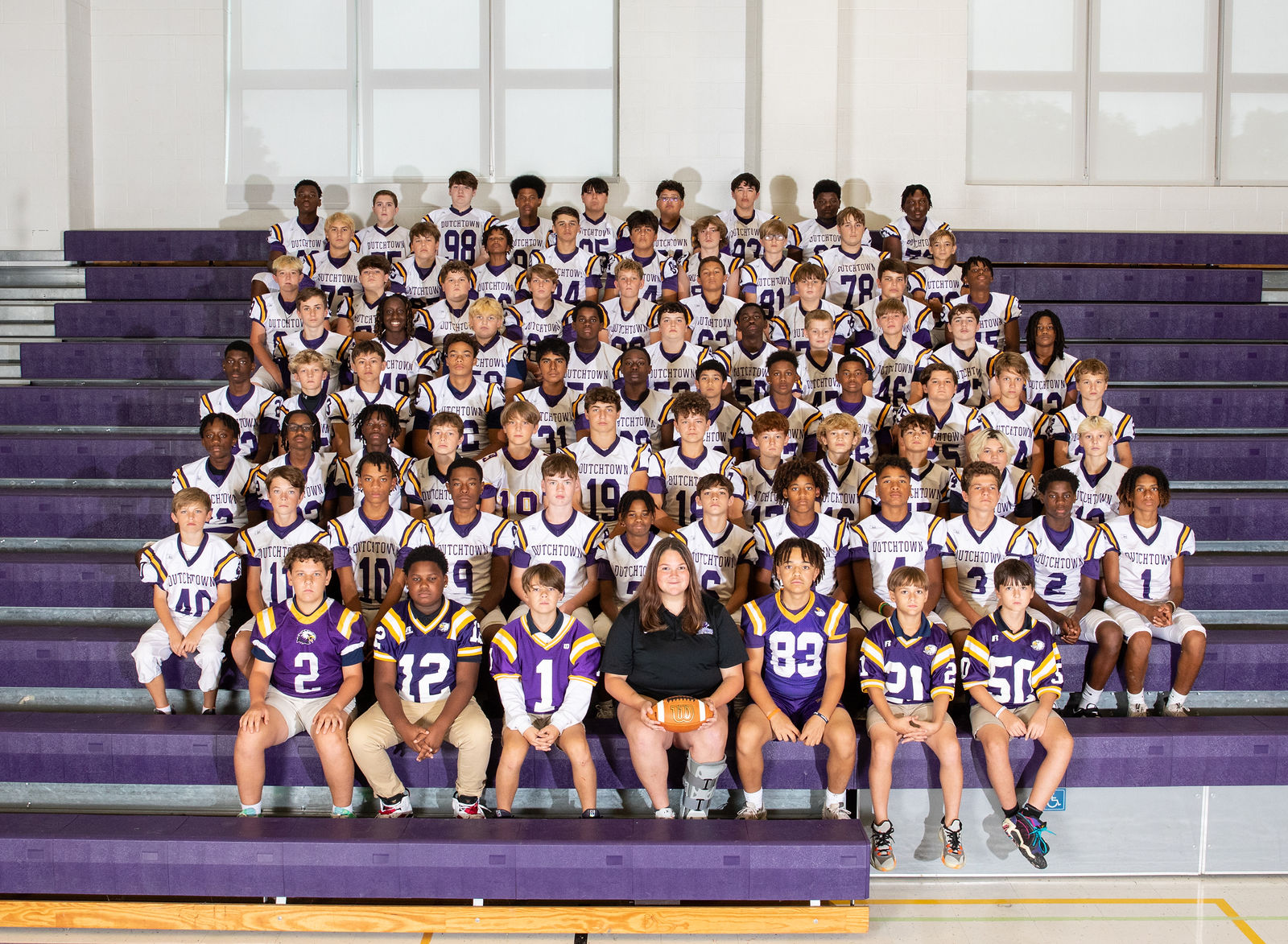 Dutchtown Middle Football Team by Sydney Bergeron Photography
