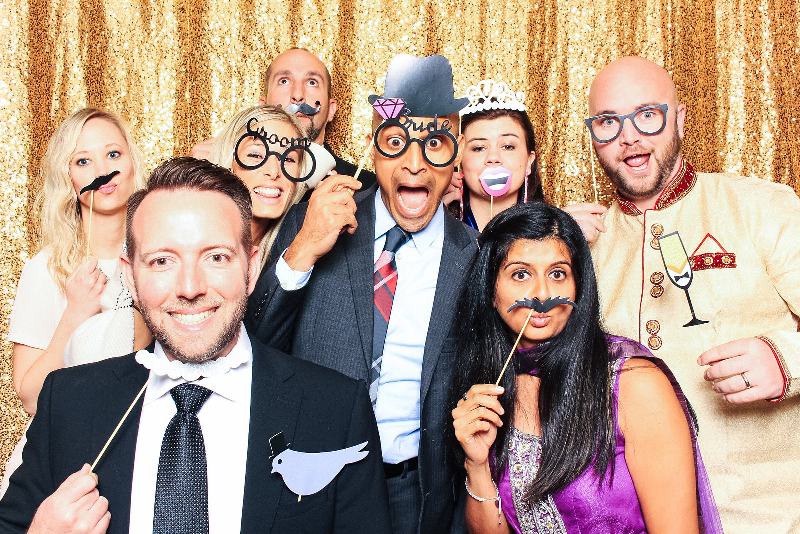 Marriott heron bay wedding by photog booth