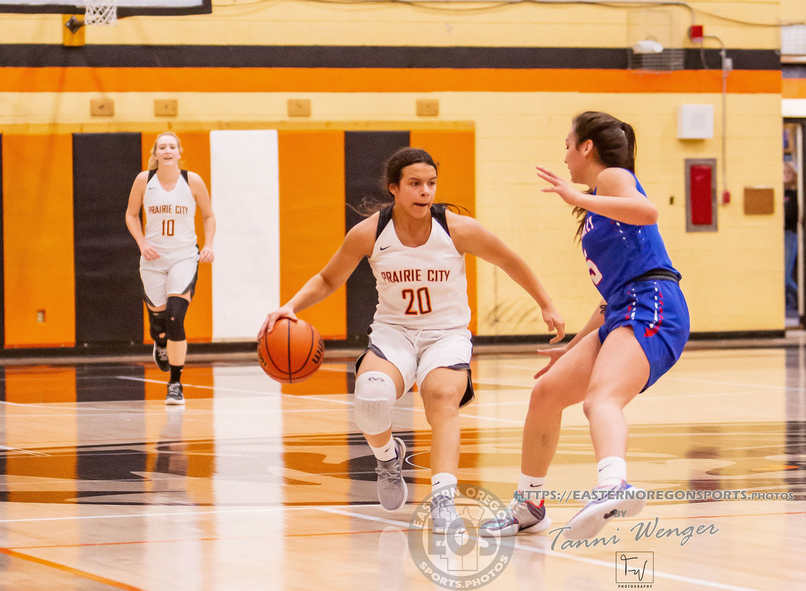 Prairie City v Jordan Valley Girls Basketball Tanni Wenger by Eastern Oregon Sports Photos