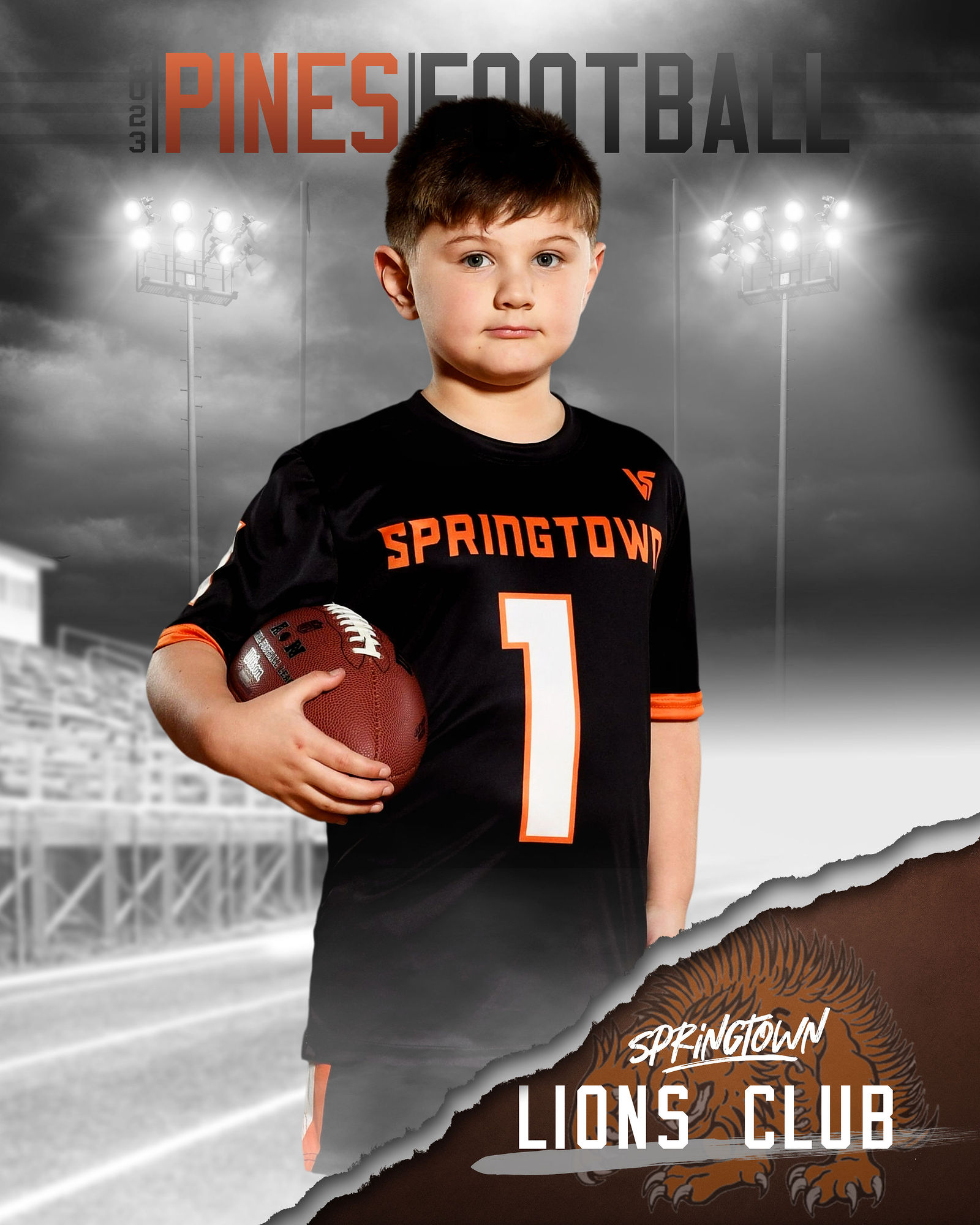 Springtown Football Ryker Sheffield by Love Your Smile Photography