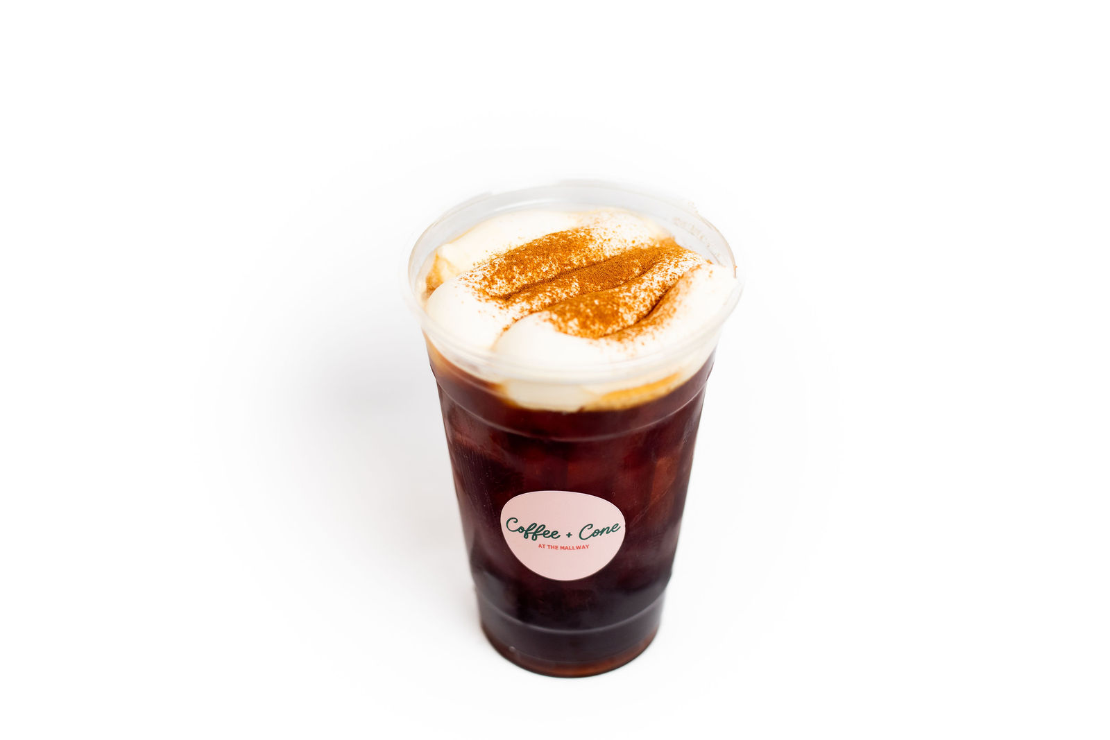 Coffee & Cone menu photography by Luke Leffel
