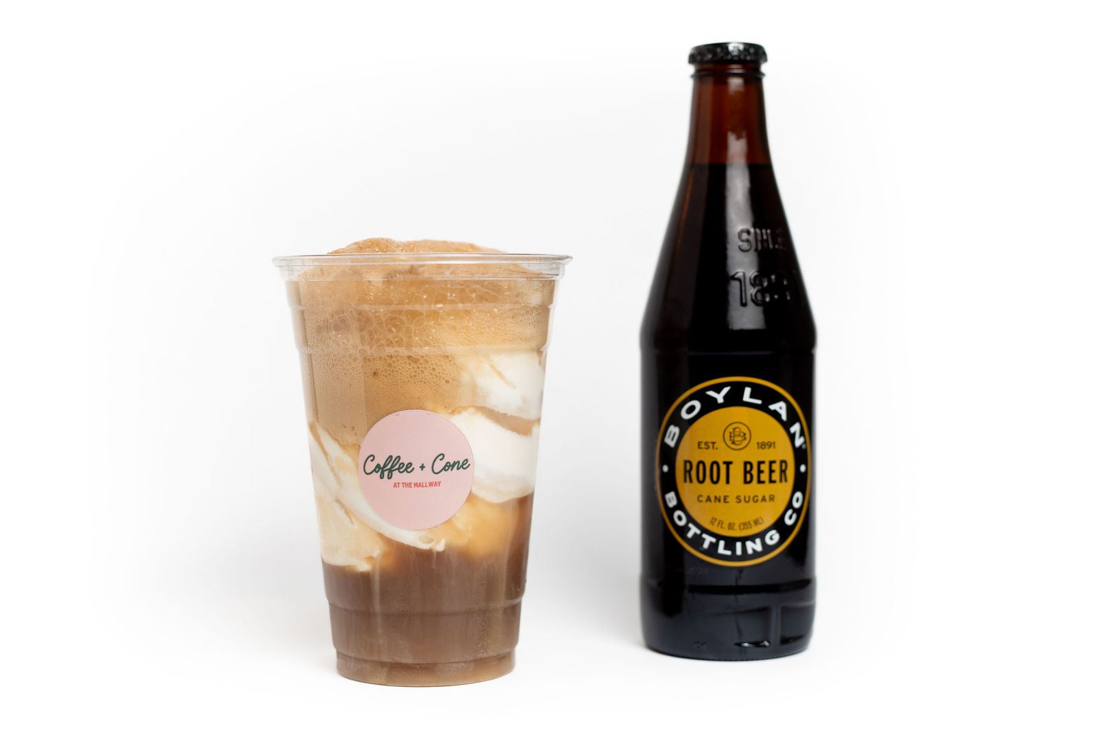 Coffee & Cone menu photography by Luke Leffel