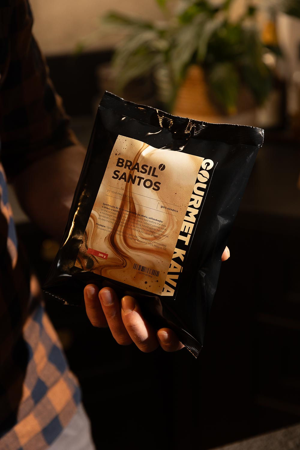 Příprava výběrové kávy