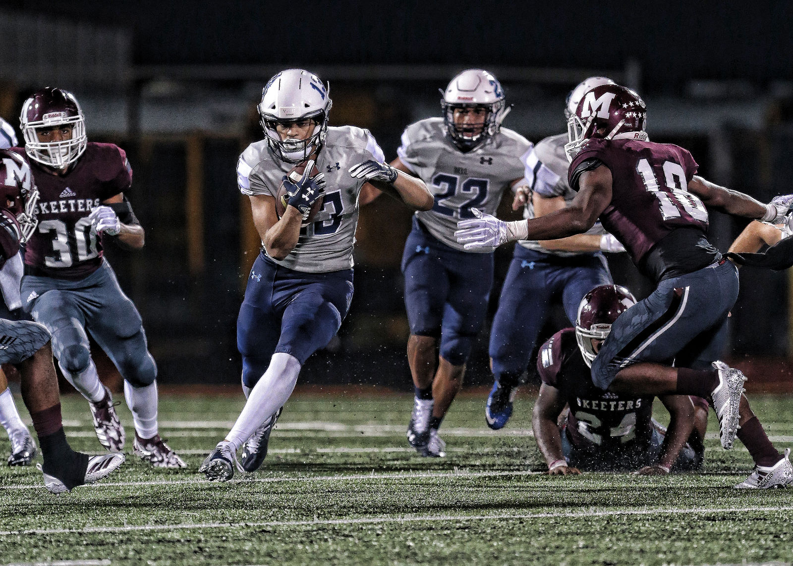 2018 LD Bell Football Vs Mesquite By Ron Christopher Photography