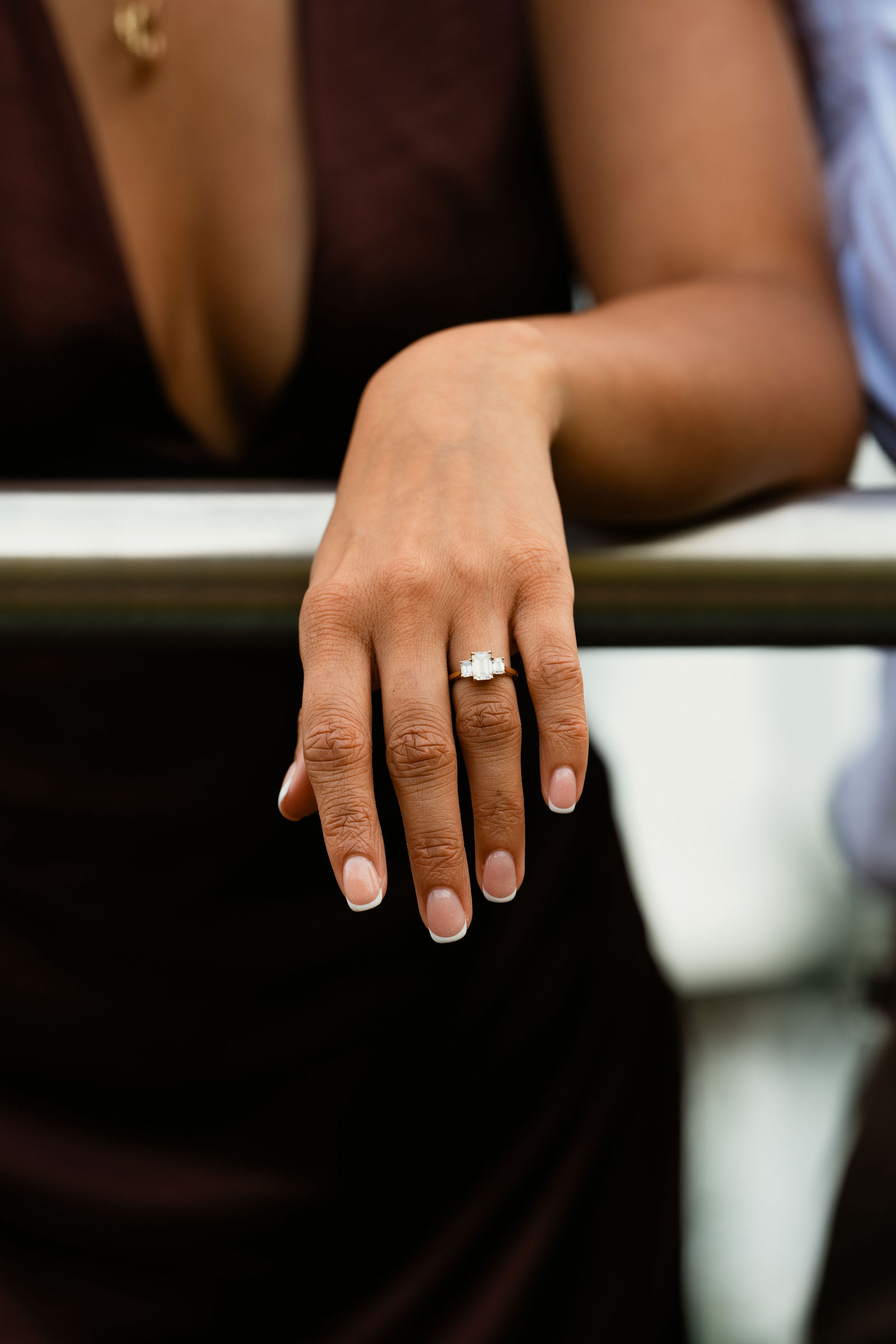 Suraj and Preshanti engagement shoot: The Bandstand & Open Lawns, photograph 3