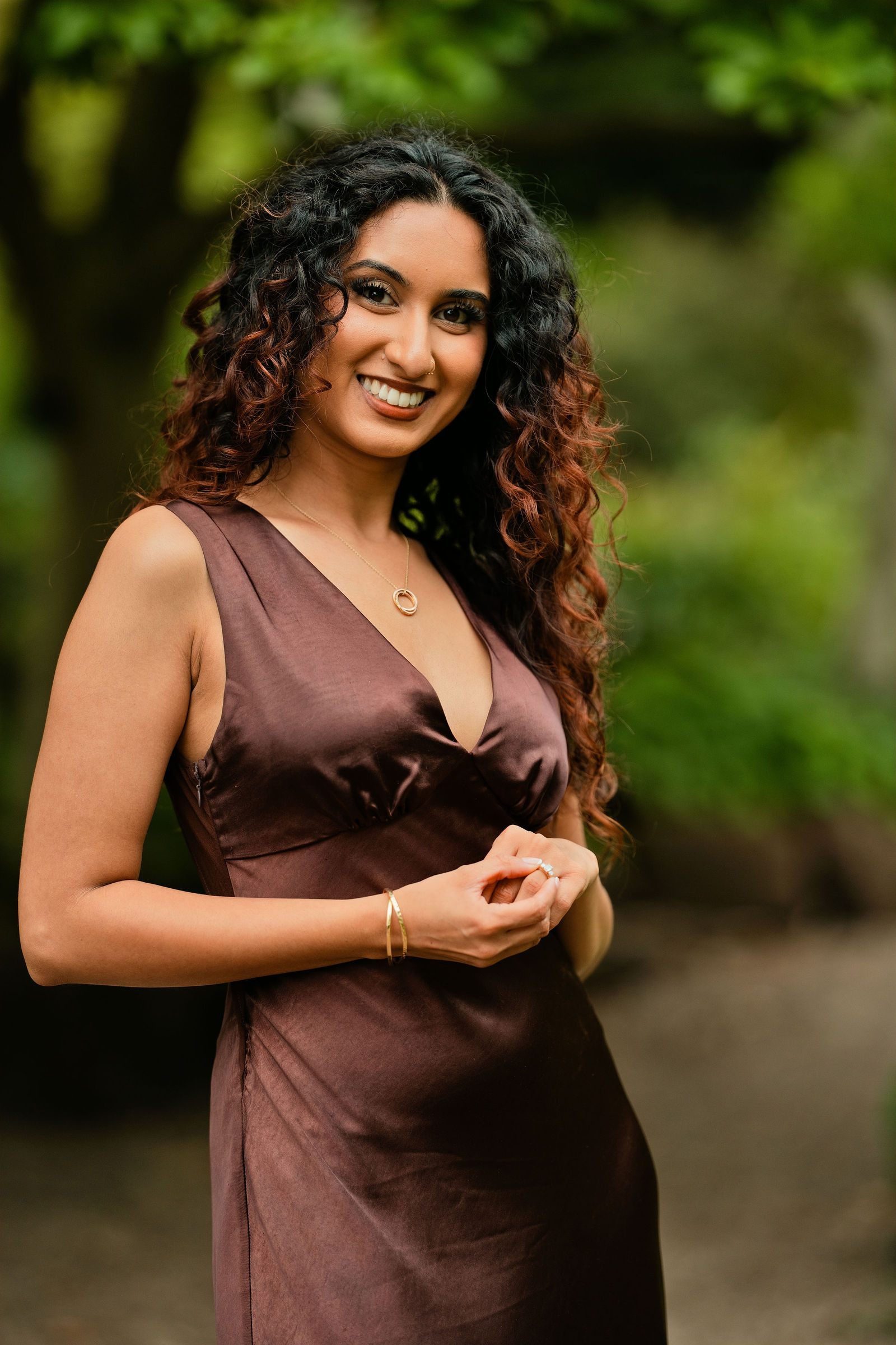 Suraj and Preshanti engagement shoot: Individual Portraits, photograph 3