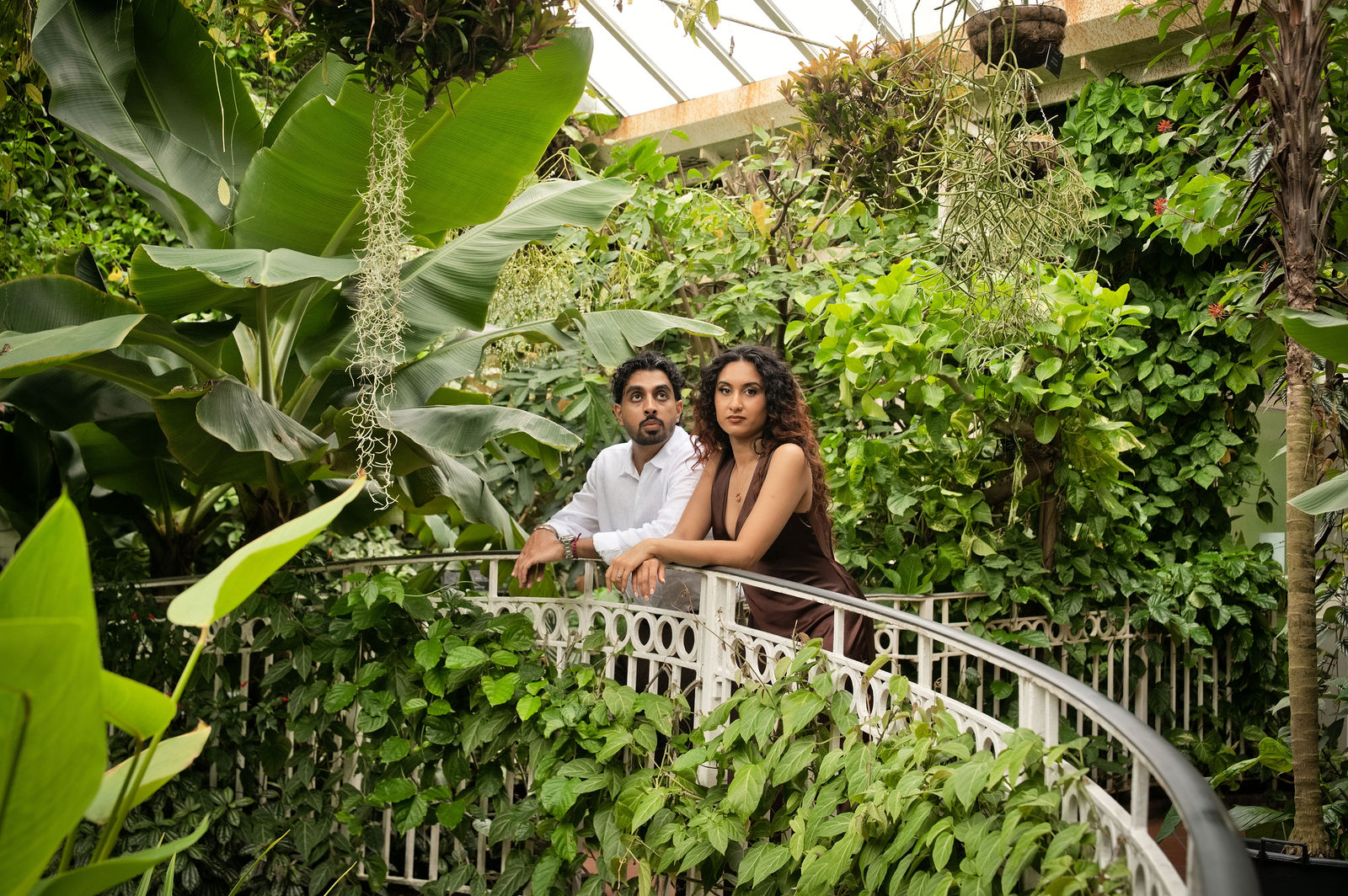 Suraj and Preshanti engagement shoot: Inside the Glasshouse, photograph 5