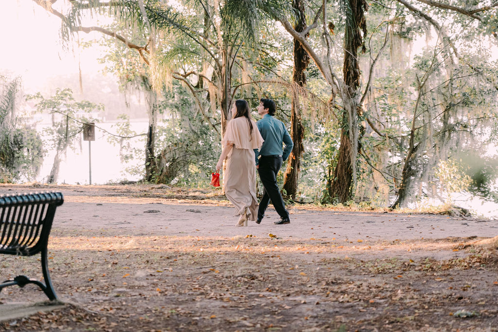 Surprise proposal & engagement photography in Orlando