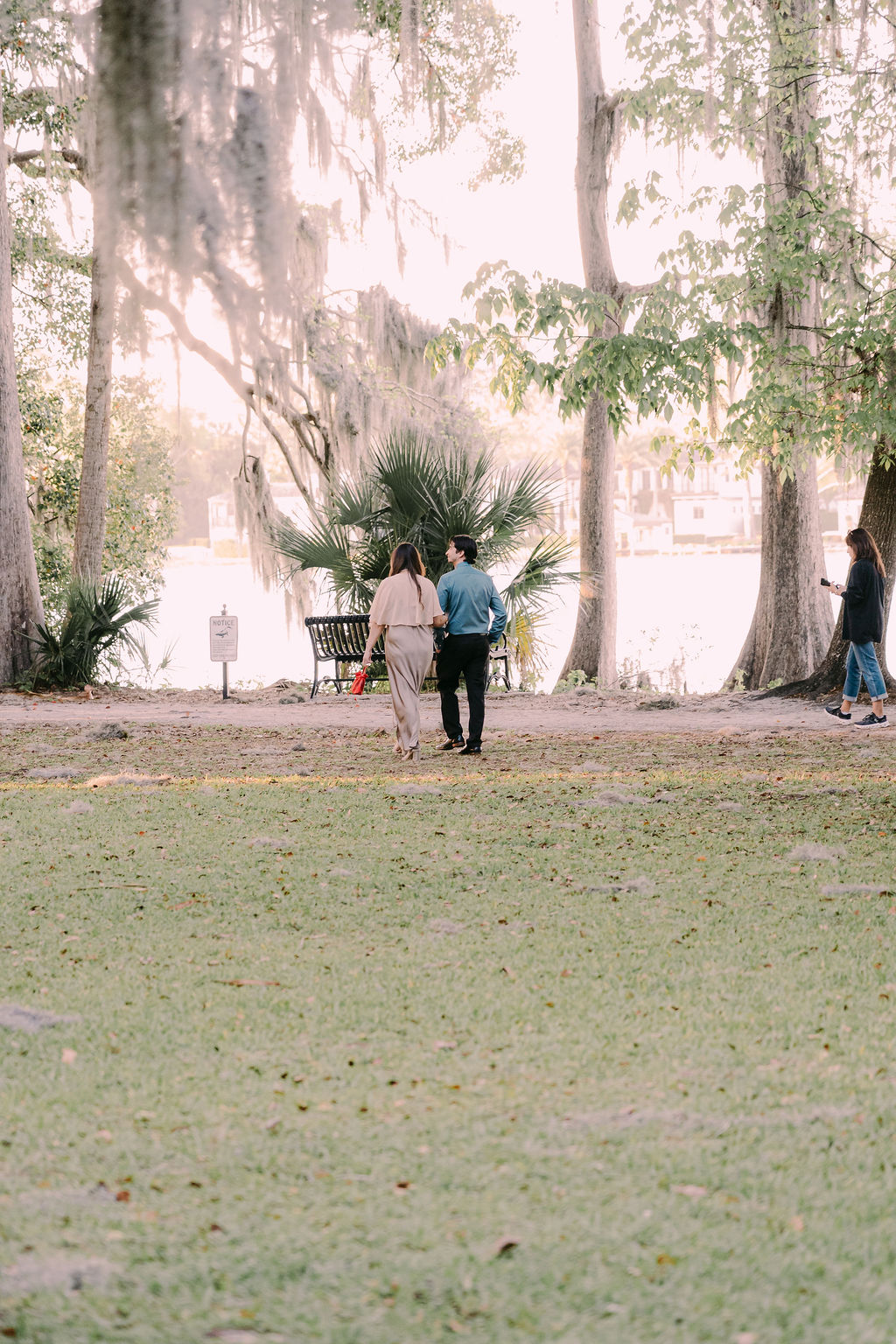 Surprise proposal & engagement photography in Orlando